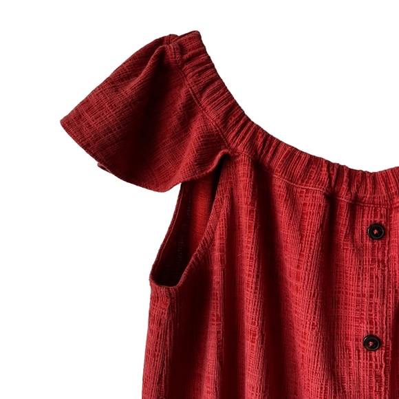 MADEWELL | Casual Off Shoulder Mini Dress size medium - Picture 6 of 8